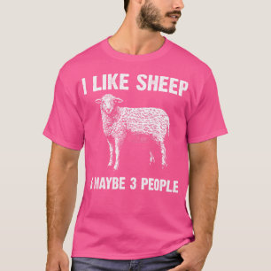 Grappige schapen voor lamseigenaar vee dier t-shirt