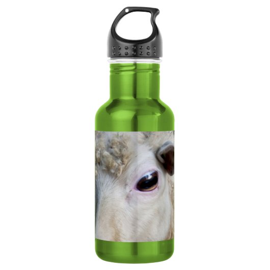 Grappige schapen waterfles (Voorkant)