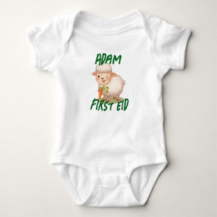 Grappige schattige baby eerste Eid Adha grappige b Romper
