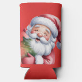 Grappige Schattige Kerstman & Typografie (Achterkant)