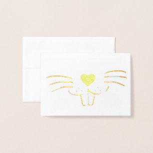 Grappige schattige paashaas cartoon illustratie folie kaarten