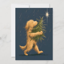 Grappige schattige puppy met kerstboom