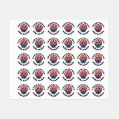 Grappige Schattigee gepersonaliseerde Mind Reader  Labels (Vel)