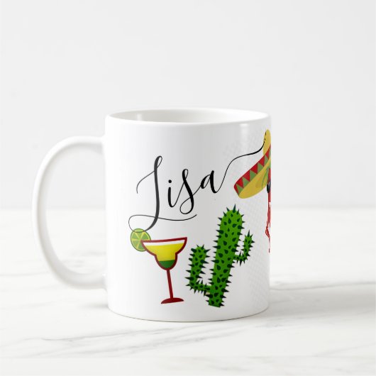 Grappige Schattigee Jalapenos maken me blij dat je Koffiemok (Links)