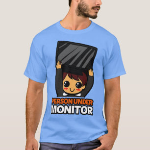 Grappige Schattigee Kawaii Techie Letterlijke Word T-shirt
