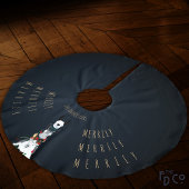 Grappige Schattigee Kerst Ezel Llama & Schaap | Bl Kerstboom Rok