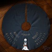 Grappige Schattigee Kerst Ezel Llama & Schaap | Bl Kerstboom Rok