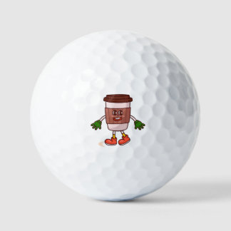 Grappige Schattigee koffie Golfballen