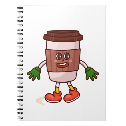 Grappige Schattigee koffie Notitieboek (Voorkant)