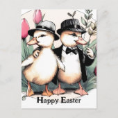 Grappige Schattigee paaseendjes in pakken Briefkaart (Voorkant)