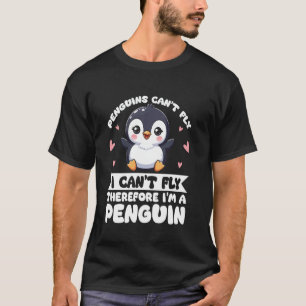 Grappige & Schattigee Penguin Graphic & Penguin Lo T-shirt