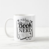 Grappige Schattigee Quote Book Nerd Koffiemok (Links)