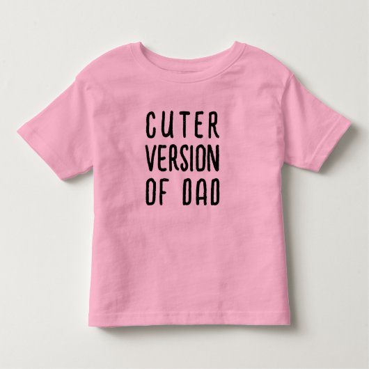 Grappige Schattigee versie van papa | Kinder peute Shirts (Voorkant)