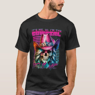 Grappige Schedel Het Is Mij Hallo Ik Ben De Cowgir T-shirt