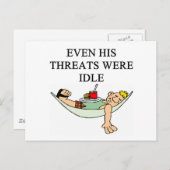 grappige scheiding briefkaart (Voorkant / Achterkant)