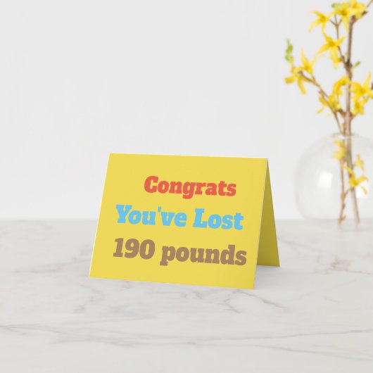 Grappige scheidingskaart kaart (Gele Bloem)