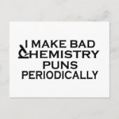 Grappige scheikunde citaten voor chemicus feestdagenkaart (Voorkant)