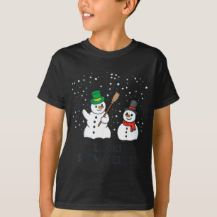 Grappige scheikunde Kerstmis wetenschapsleraar uit T-shirt