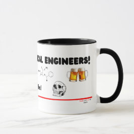 Grappige scheikundig ingenieur — Wees aardig voor  Mok