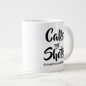 Grappige Schenkt De Sjekken Extra Grote Beker (Voorkant rechts)