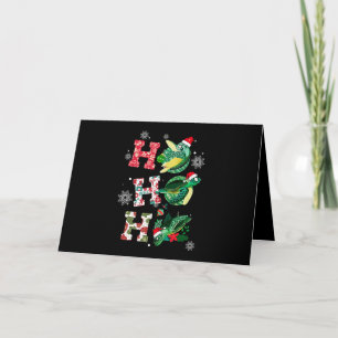 Grappige Schildpad Kerst Liefhebbers Kaart