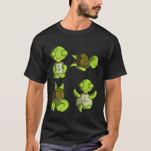 Grappige Schildpad Onderwater Schildpad Meditatie  T-shirt