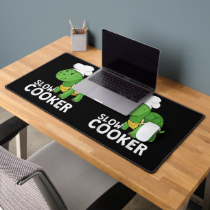 Grappige Schildpad Slowcooker Chef Koken Landschil Bureaumat