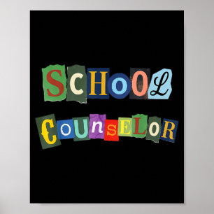 Grappige schoolbegeleider waardering vrouwen poster
