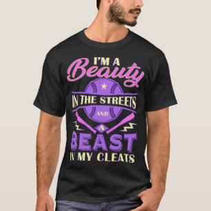 Grappige schoonheid in de straten Beest in mijn sc T-shirt
