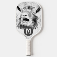Grappige Schreeuwende Geit Monogram