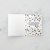 Grappige  schrijfmachine Note Kaart (Binnen)