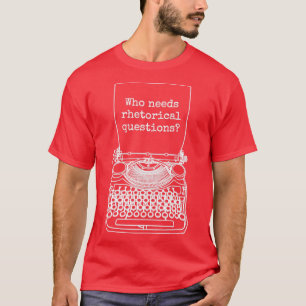 Grappige schrijver auteur romanschrijver WFH schri T-shirt