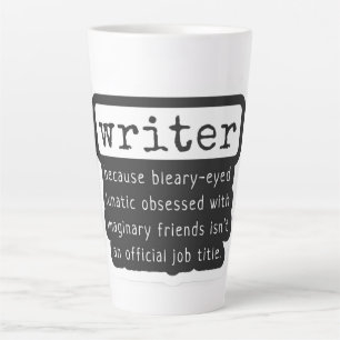 Grappige Schrijverscitaten voor Auteurs & Andere C Latte Mok
