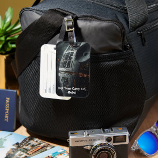 Grappige Science-Fiction Bagage Label Niet Uw Hand