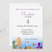 Grappige Seaworld verjaardag Kaart (Voorkant / Achterkant)