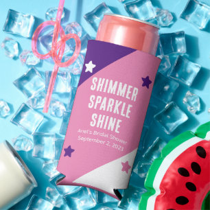 Grappige "Shimmer Sparkle Shine" bruiloft gunsten