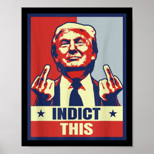 Grappige Shirten van Trump 2024 Poster