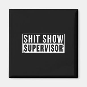 Grappige Show Supervisor Ouders Baas Manager Leraa Magneet
