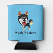 Grappige Siberische Husky Koelbox Blikjeskoeler (Achterkant)