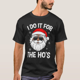 Grappige Sinterklaas Grappige Kerstmis Bijpassende T-shirt