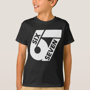 Grappige Six Seven 6 7 Meme Gen Alpha 6 7 Meme Sch T-shirt