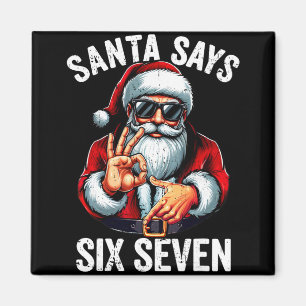 Grappige Six Seven 6 7 Meme Gen Alpha Sla Jargon 6 Magneet