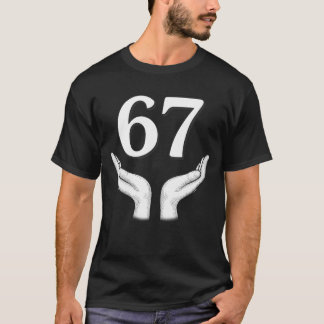 Grappige Six Seven 6 7 Meme Gen Alpha Sla T-shirt