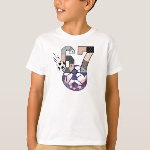 Grappige Six Seven Voetbal T-shirt