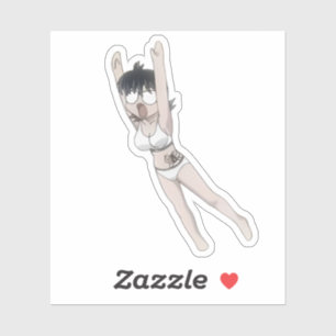 grappige sjiizuku Murazaki hunter x hunter anime Sticker