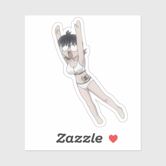 grappige sjiizuku Murazaki hunter x hunter anime Sticker (Vel)
