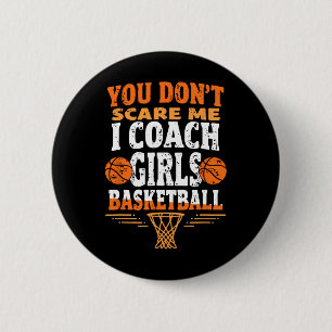 Grappige Skelet Coach Je maakt me niet bang Ik coa Ronde Button 5,7 Cm