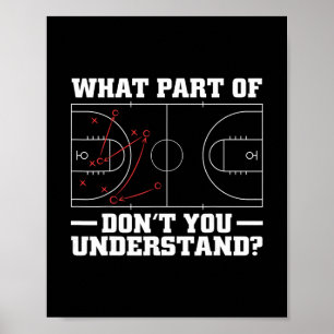 Grappige Skelet Coach Voor Mannen Vrouwen Tactiek  Poster