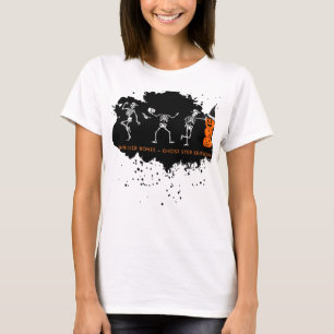 Grappige skeletten Spooky Halloween T-shirt