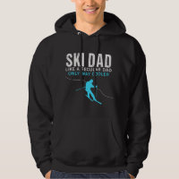 Grappige Ski Vader - Skier T voor Mannen 